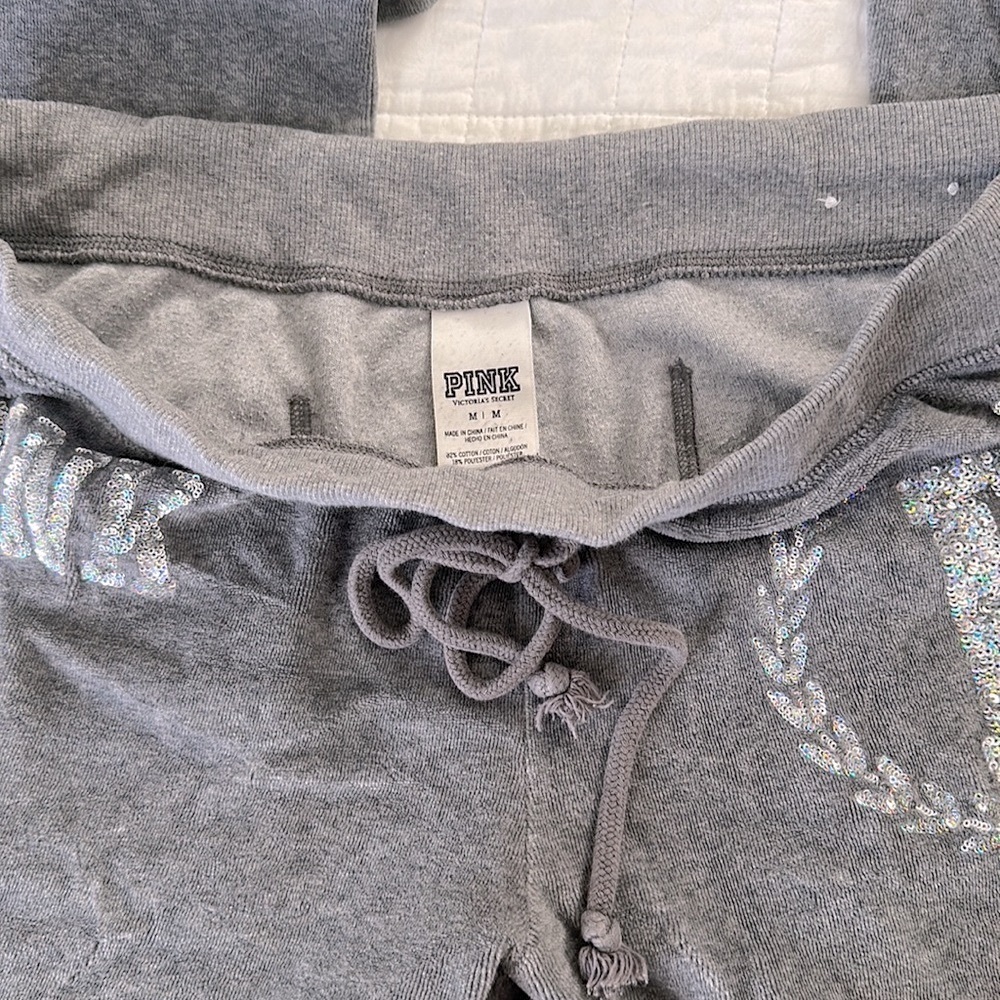 VS PINK velour sweatpants - Picture 5 of 5